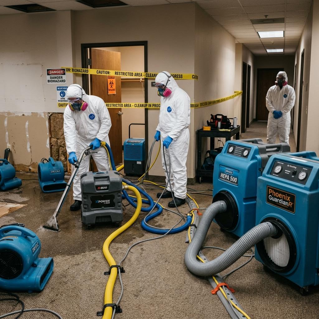 Sewage Cleanup Services